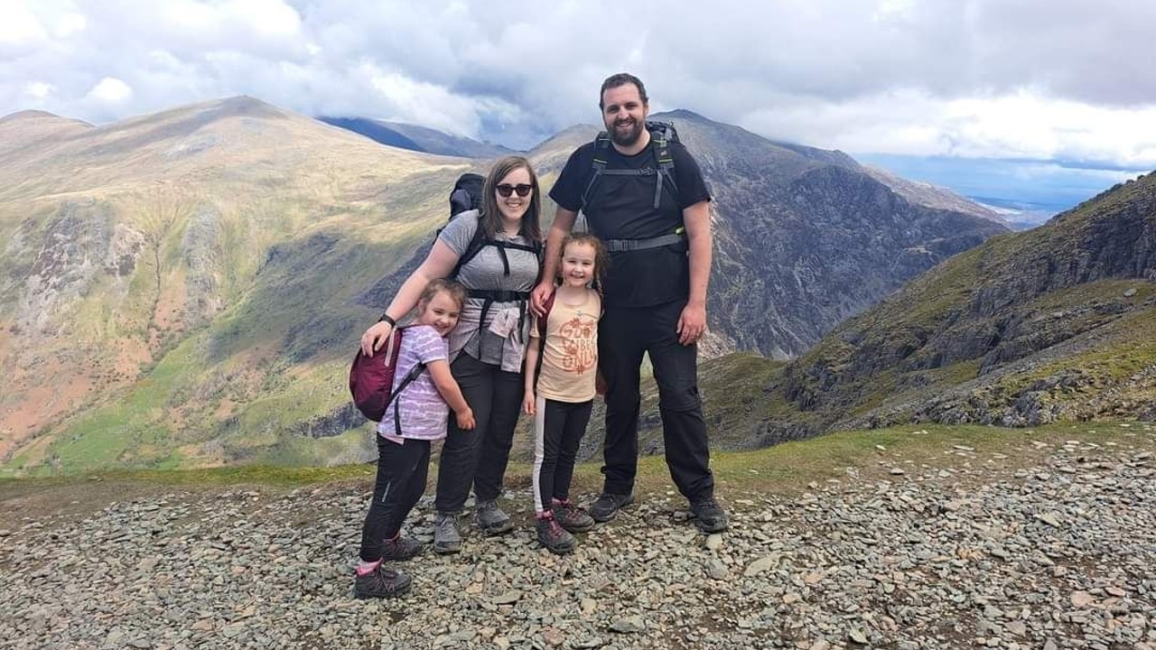 Ain’t no mountain high enough for Nant’s Matt Price and family